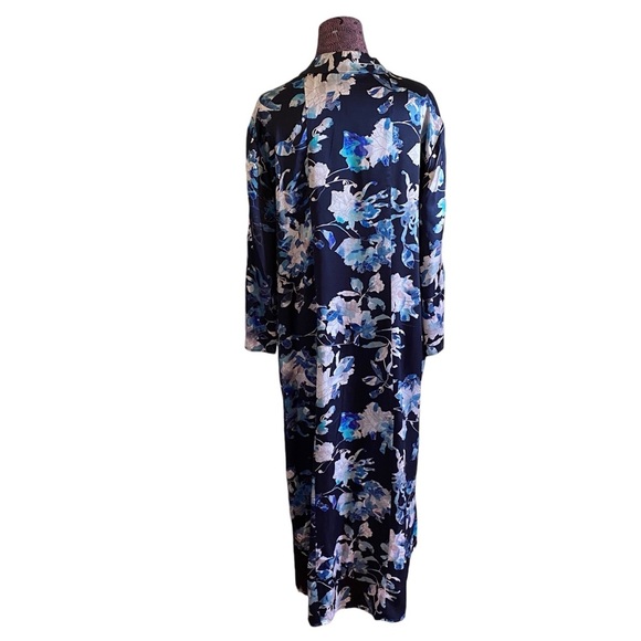 Johnny Was Workshop Sz S Chryssy Silk Charmeuse Kimono Wrap - Picture 3 of 9